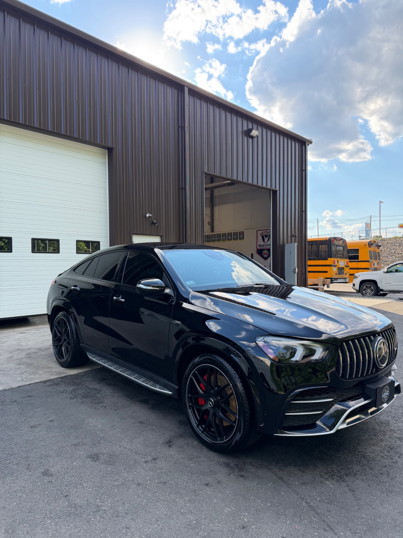 Mercedes AMG GLE 63 Coupe black ceramic coating Shrewsbury MA