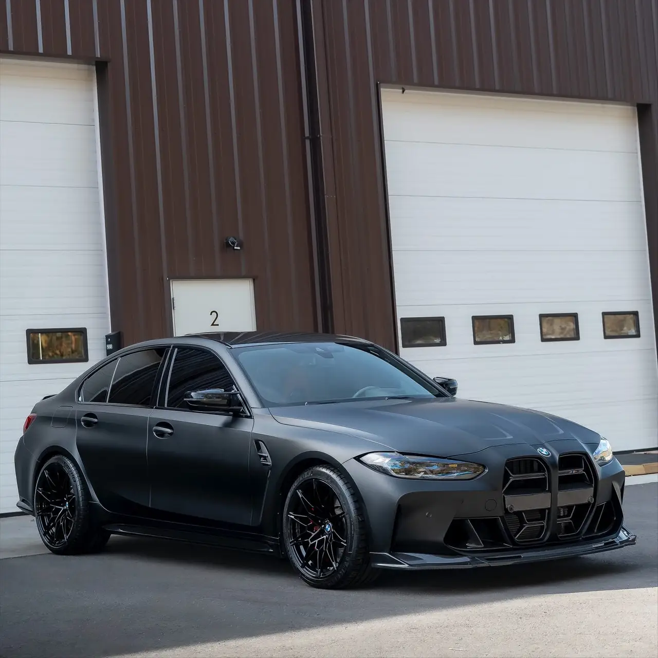 BMW M3 Competition matte PPF Shrewsbury MA