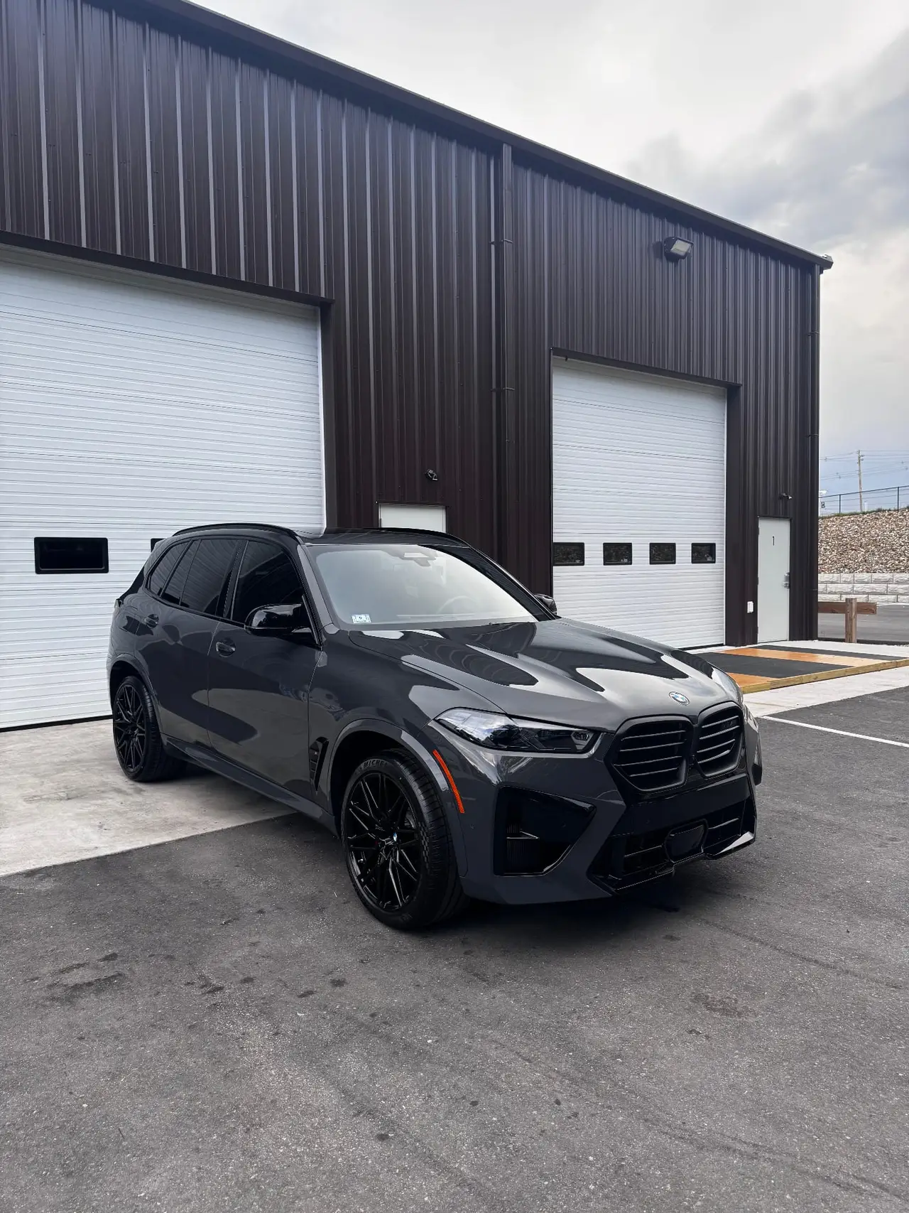 BMW X5M PPF and ceramic coating Secret Touch Auto Spa Shrewsbury MA