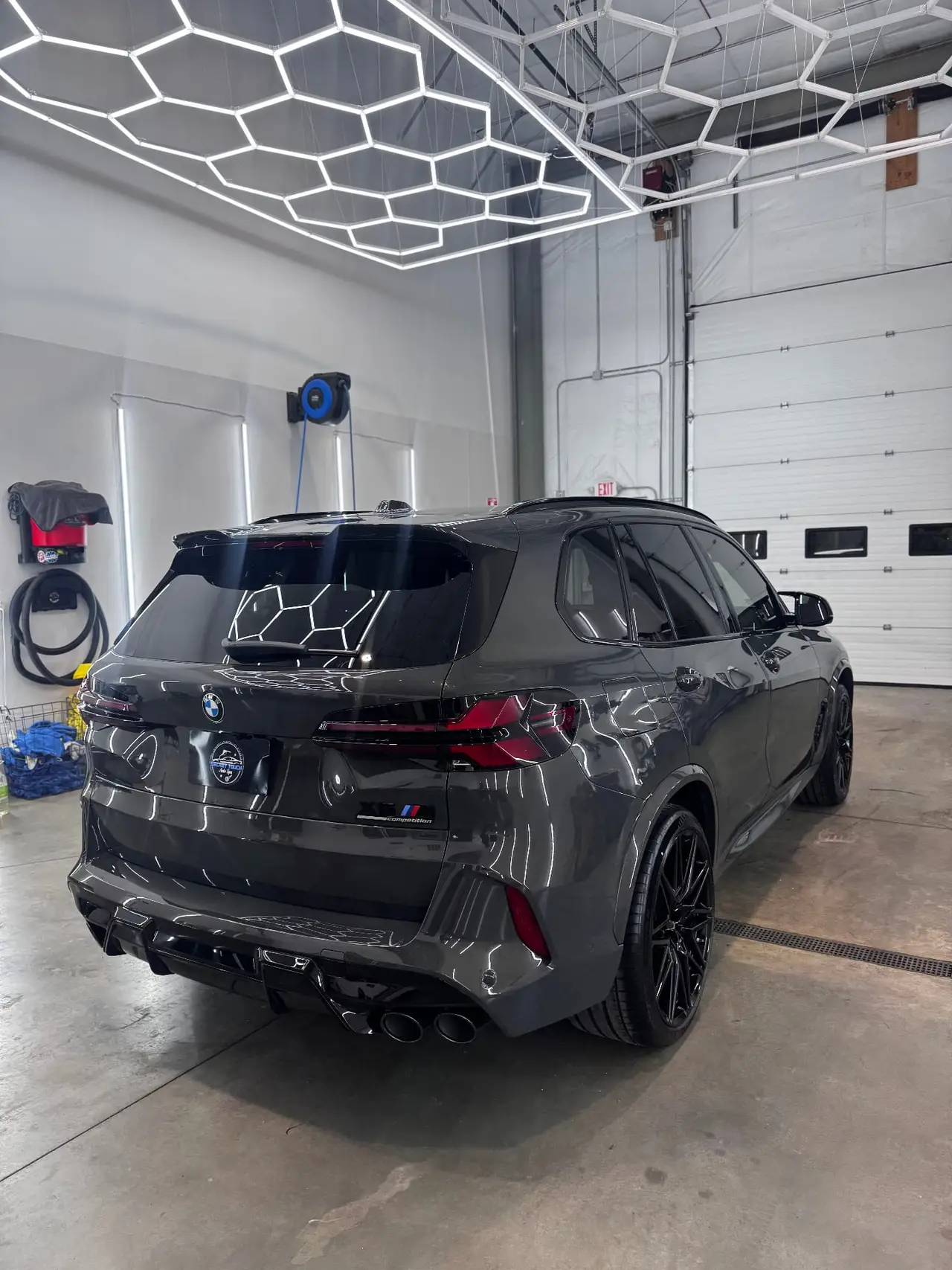 BMW X5M Competition rear view Westborough MA