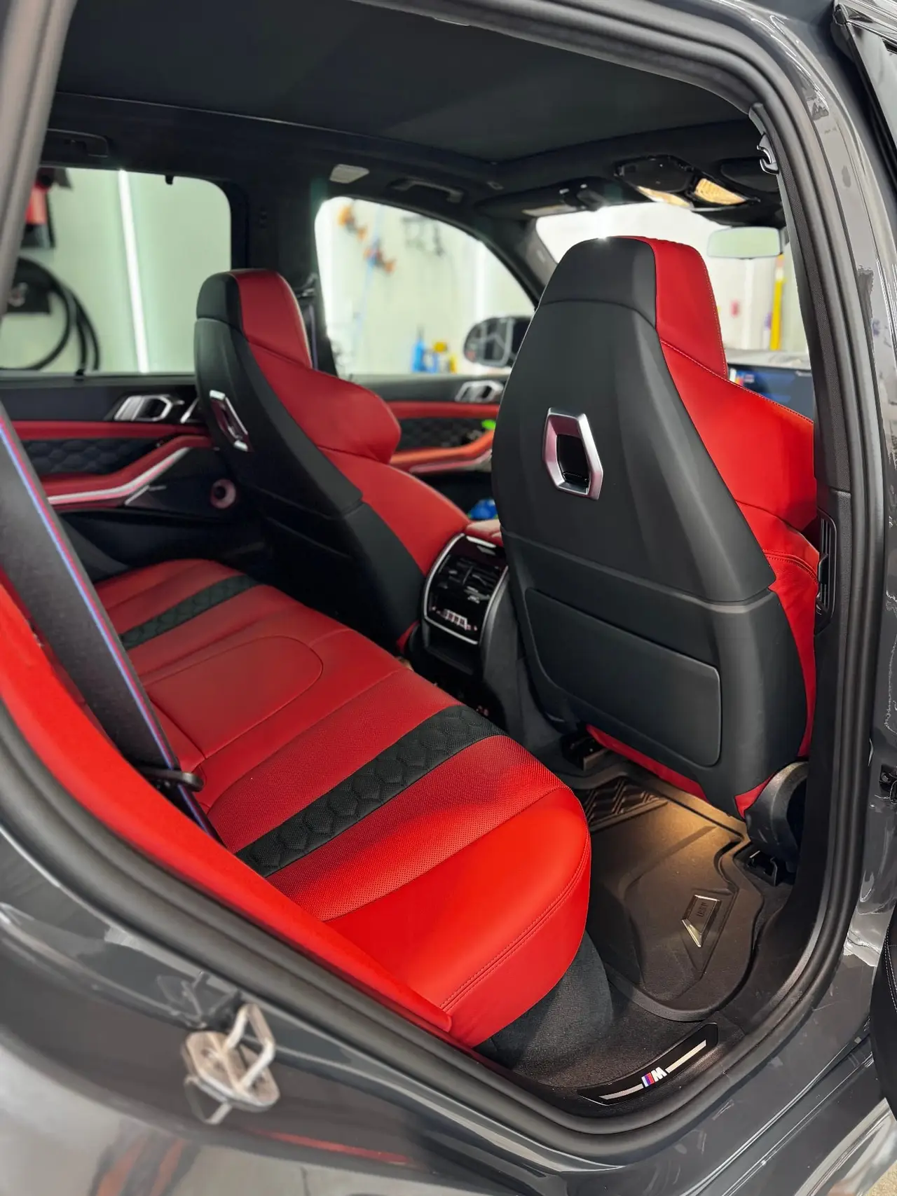 BMW X5M interior leather protection Southborough MA