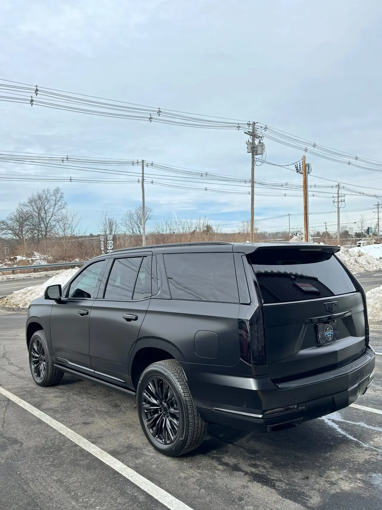 Cadillac Escalade 2025 full PPF protection Shrewsbury MA