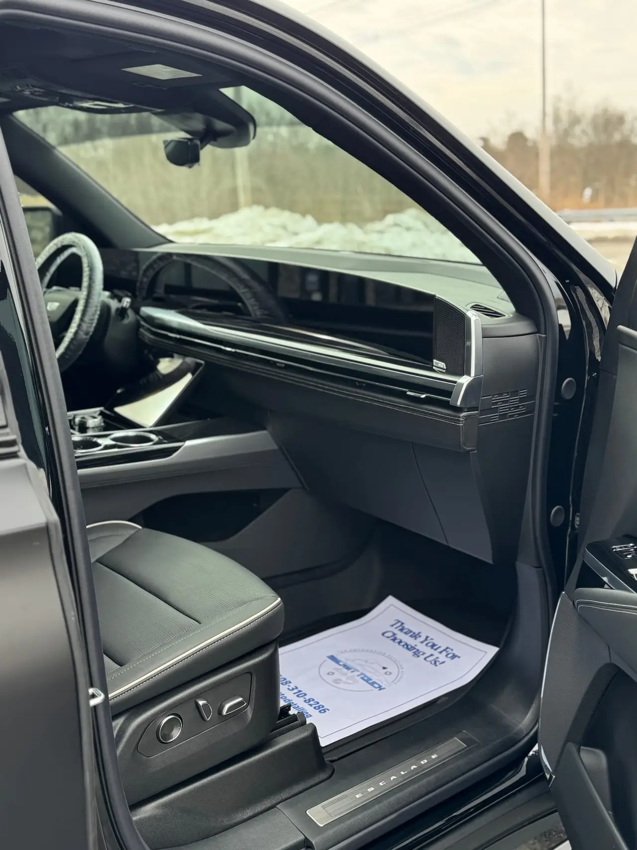Escalade interior detailing Auburn MA area