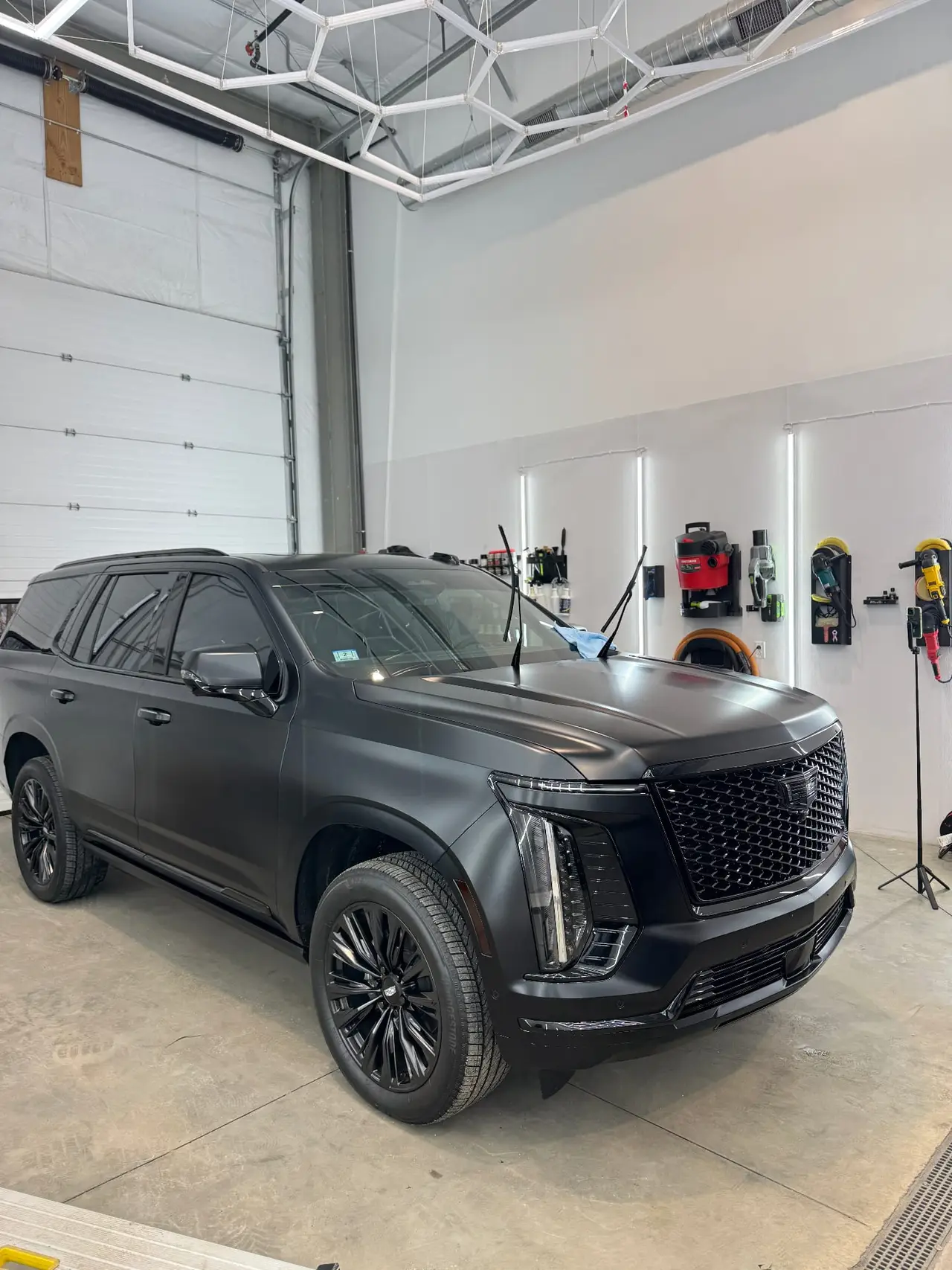 Cadillac Escalade matte PPF studio Shrewsbury MA