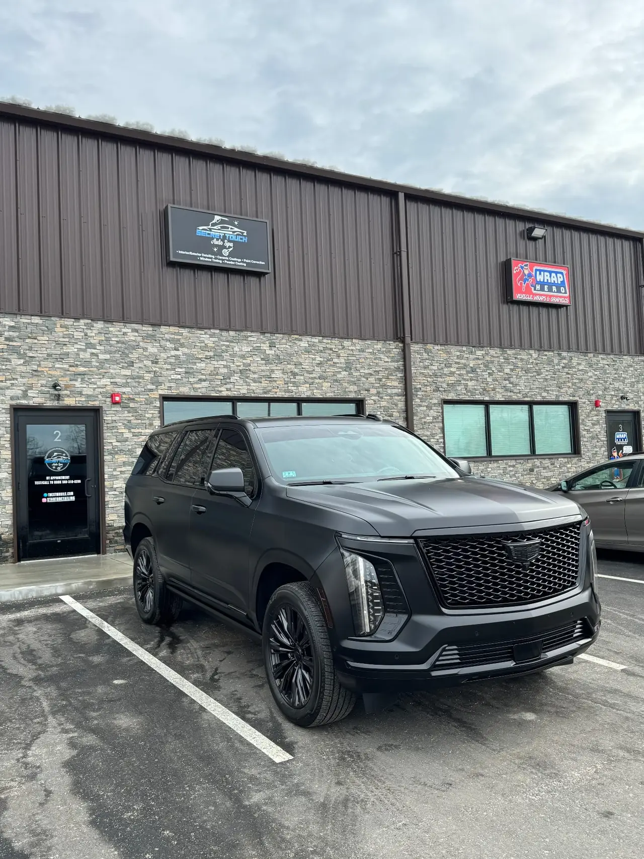 Cadillac Escalade PPF installation Shrewsbury MA