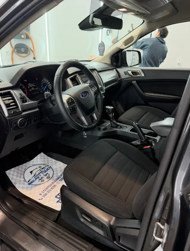 After - Ford Ranger interior full before and after detailing Shrewsbury MA