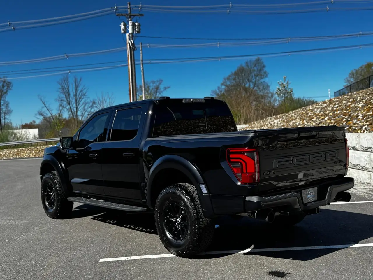 Ford Raptor black ceramic coating Shrewsbury MA