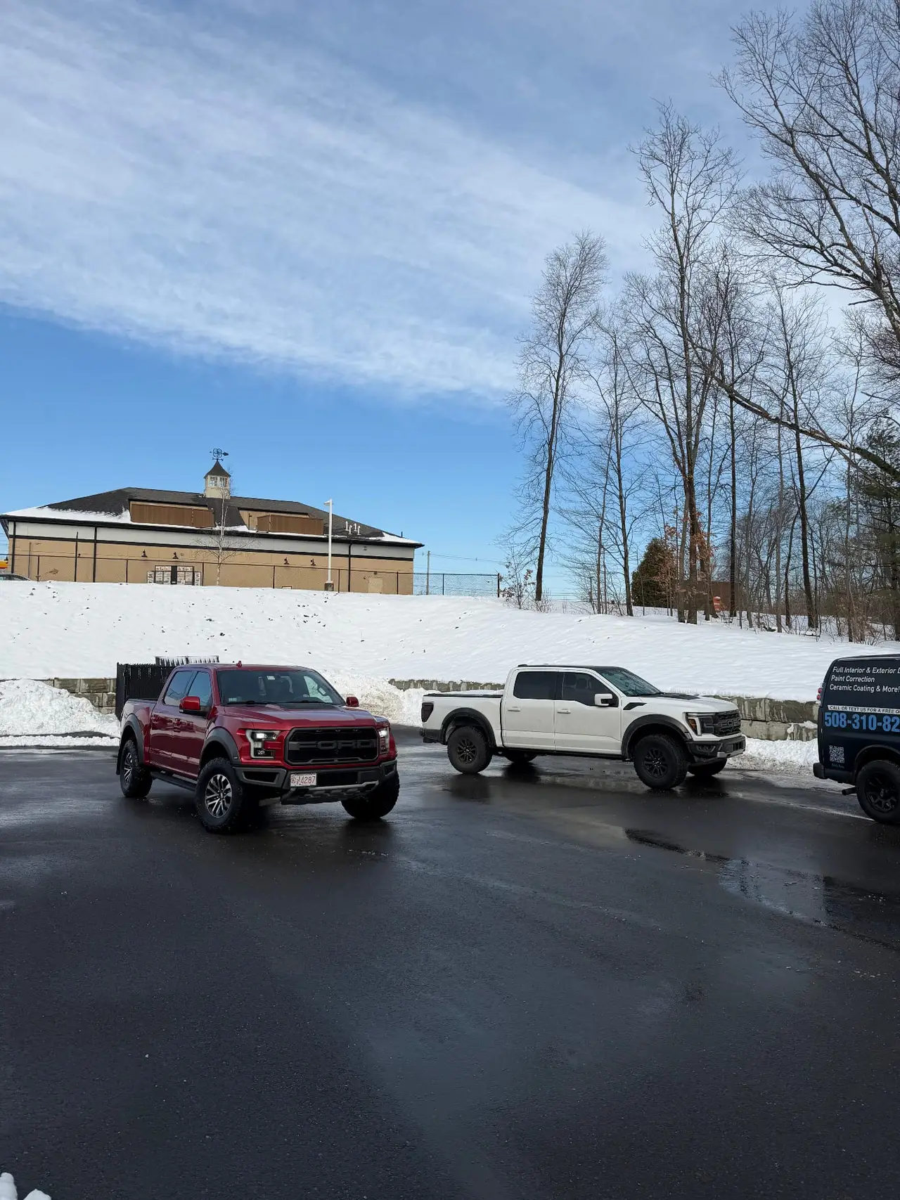 Ford Raptor trucks fleet detailing Shrewsbury MA