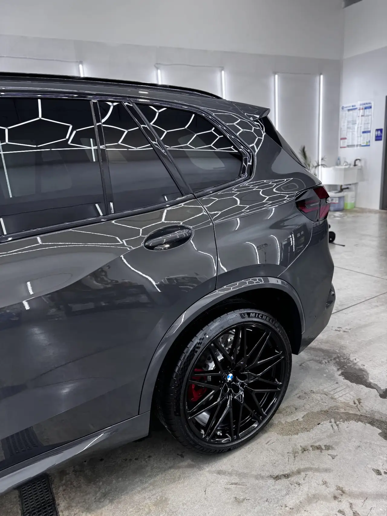 Gloss paint protection film professionally installed at Secret Touch Auto Spa Shrewsbury MA