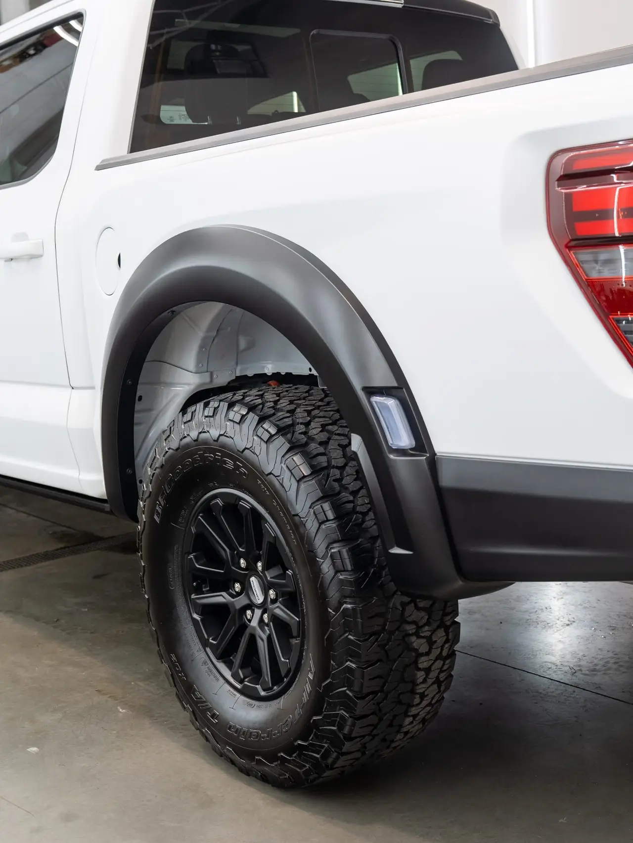 Ford Raptor matte stealth PPF Shrewsbury MA - 6