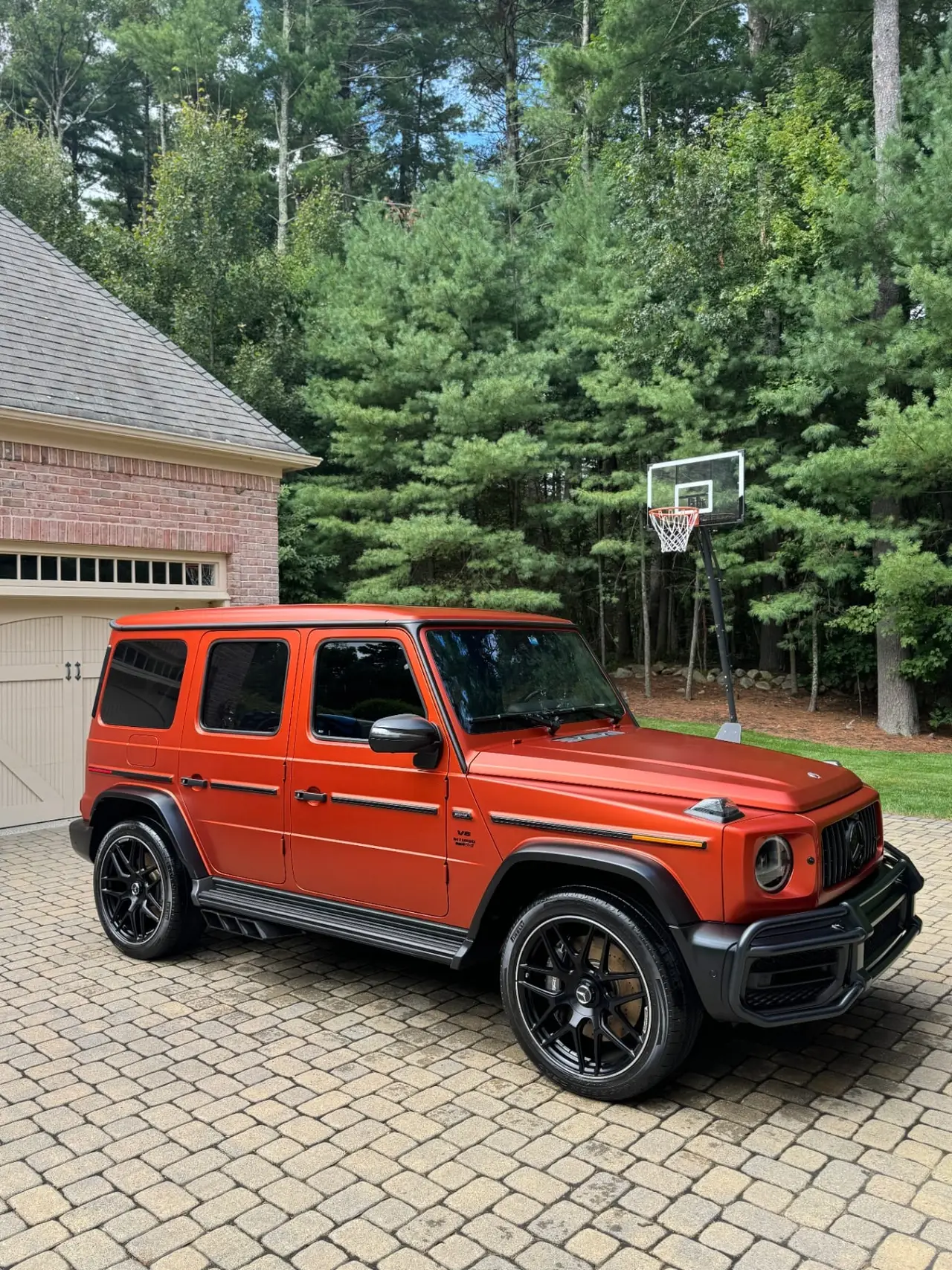 Mercedes G63 AMG exterior detail by Secret Touch mobile service Worcester County
