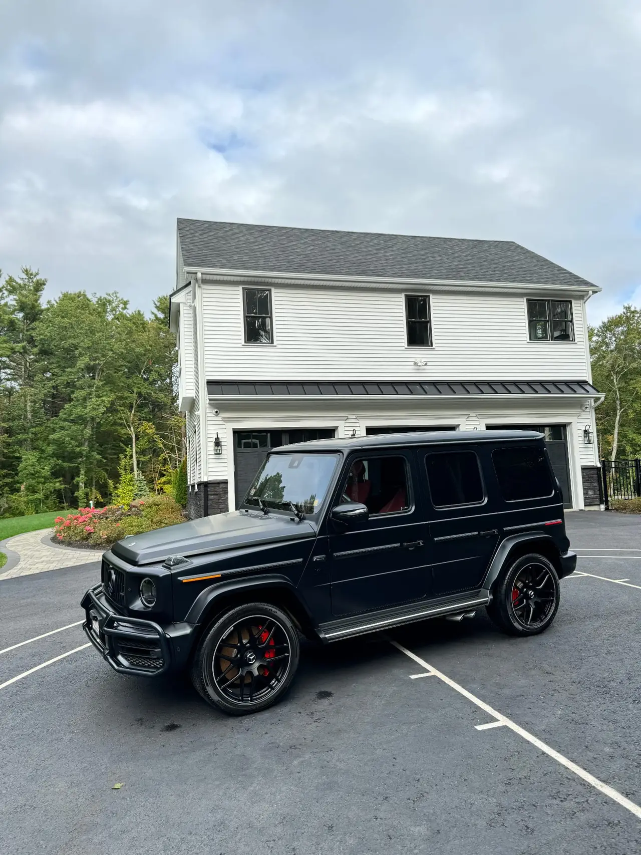 Mercedes G63 AMG black PPF ceramic coating Shrewsbury MA