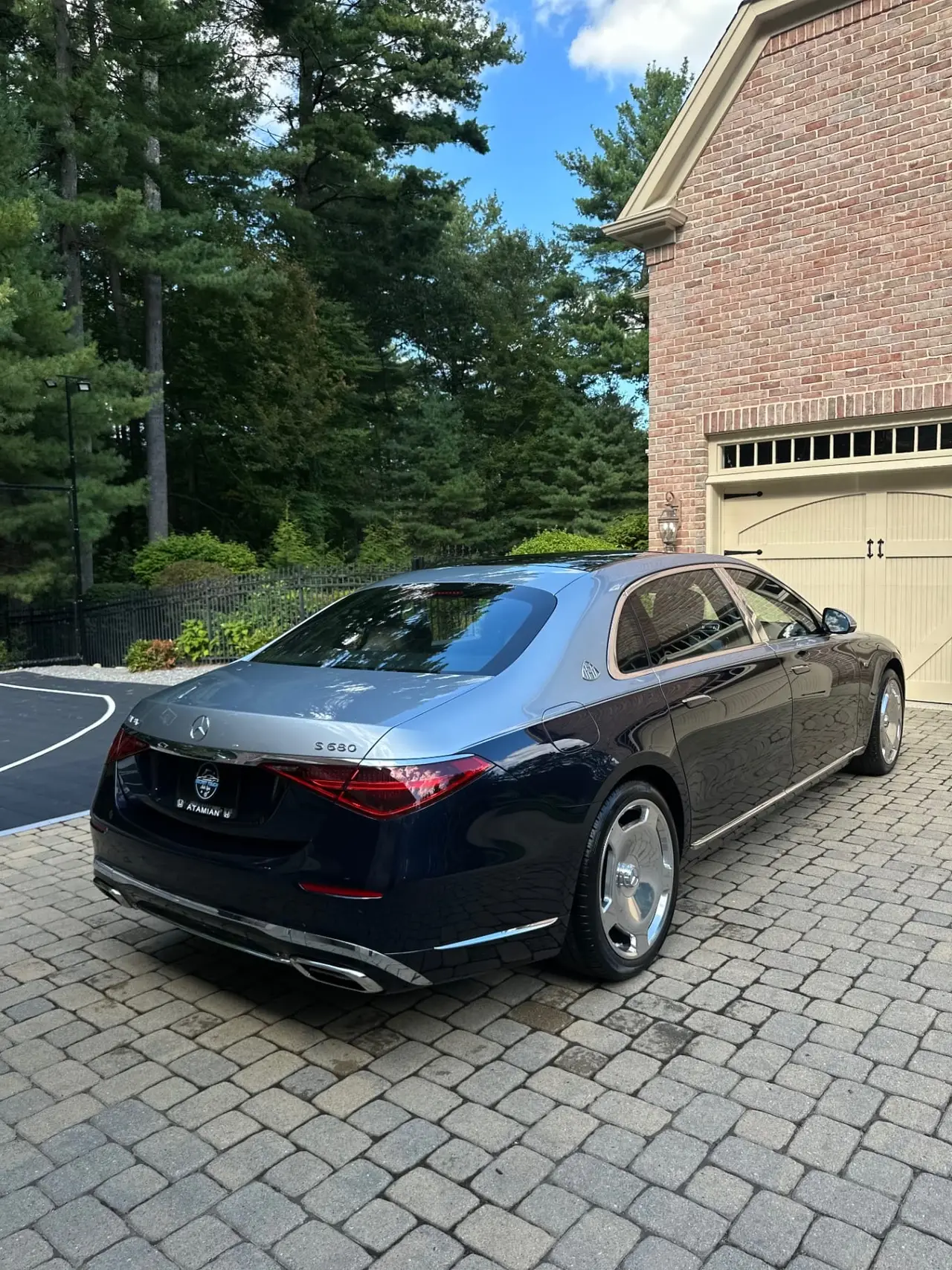 Mercedes Maybach S580 rear ceramic coating Shrewsbury MA