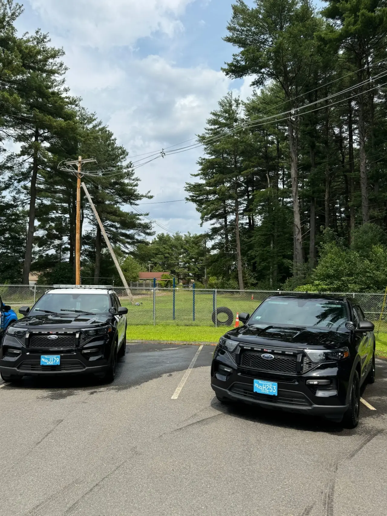 Police Ford Explorer fleet detailing Central Massachusetts