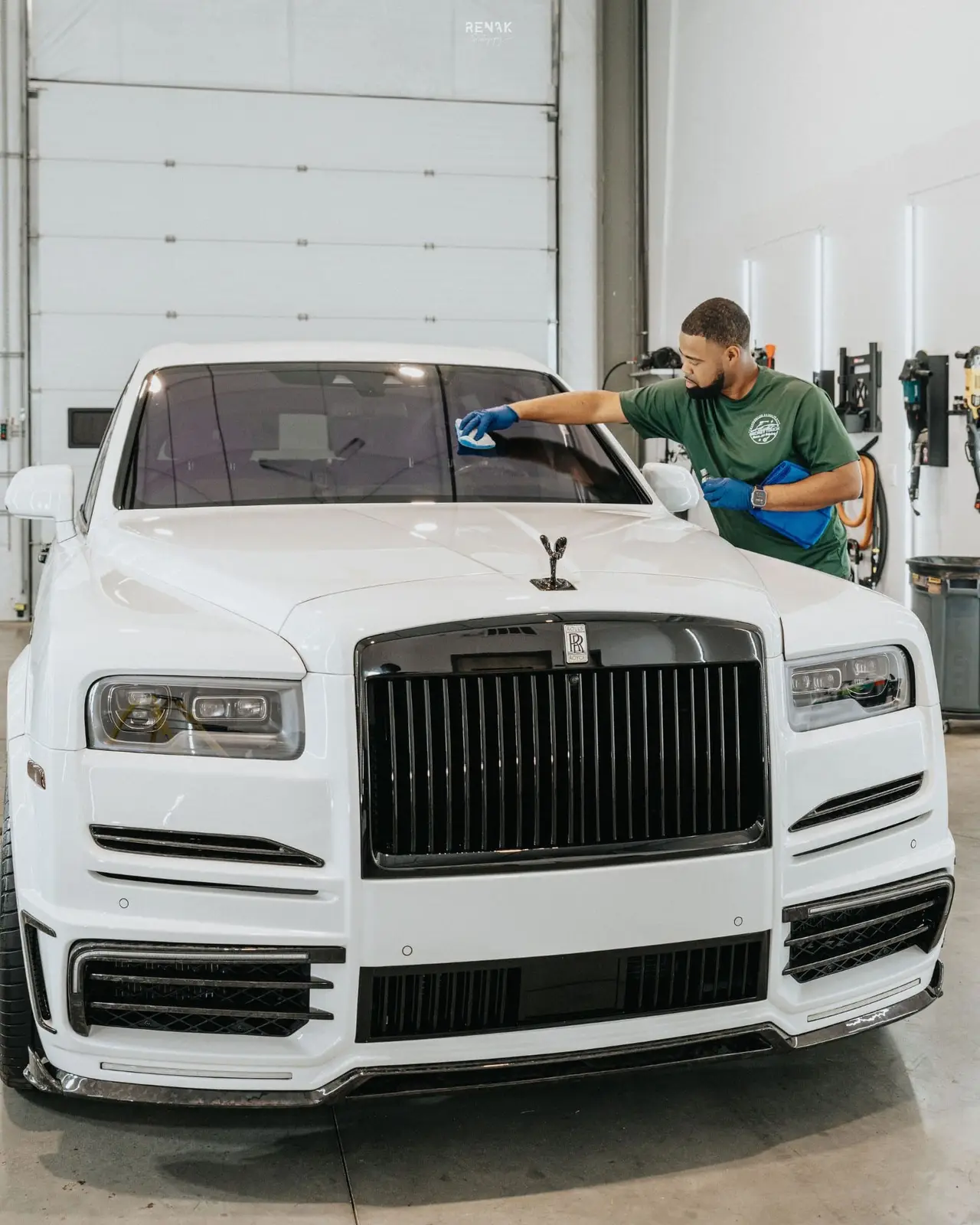 Rolls Royce Cullinan ceramic coating Secret Touch Auto Spa Shrewsbury MA