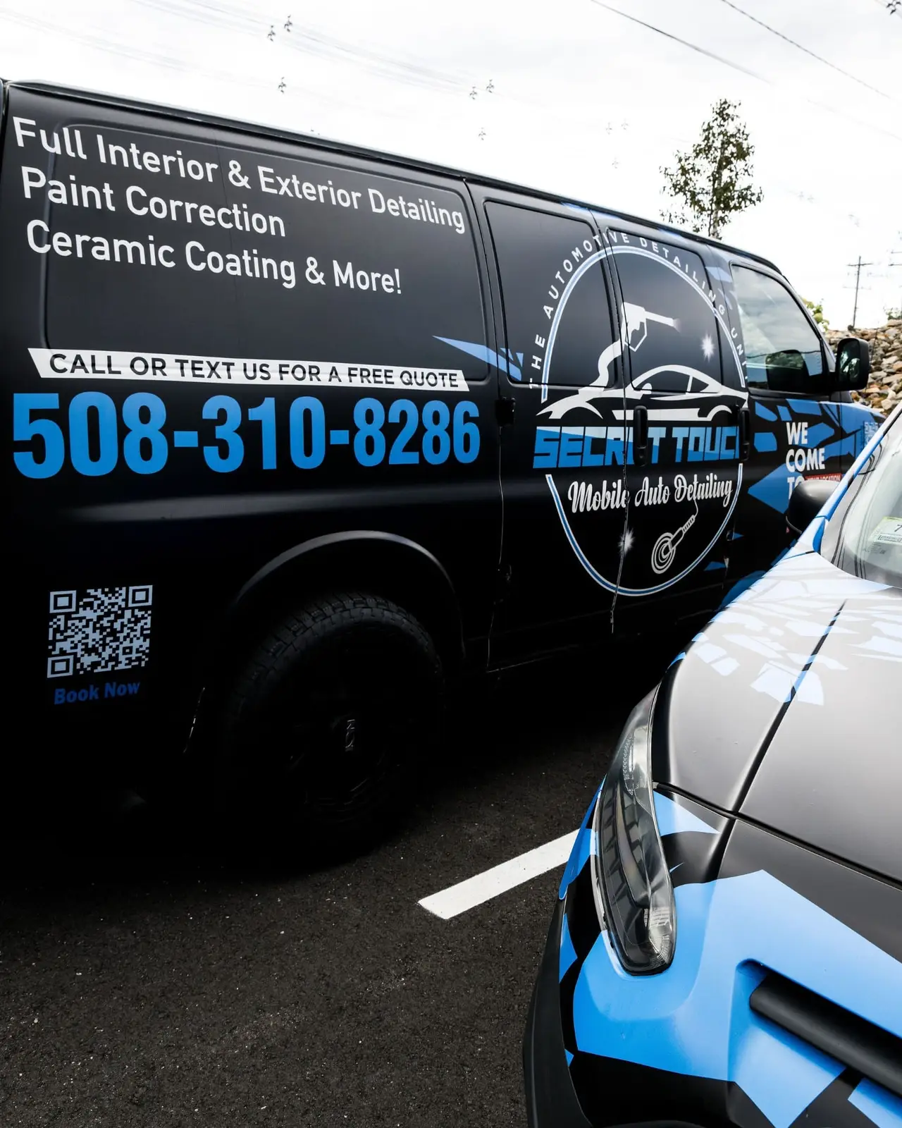 Secret Touch mobile detailing van bringing services to you