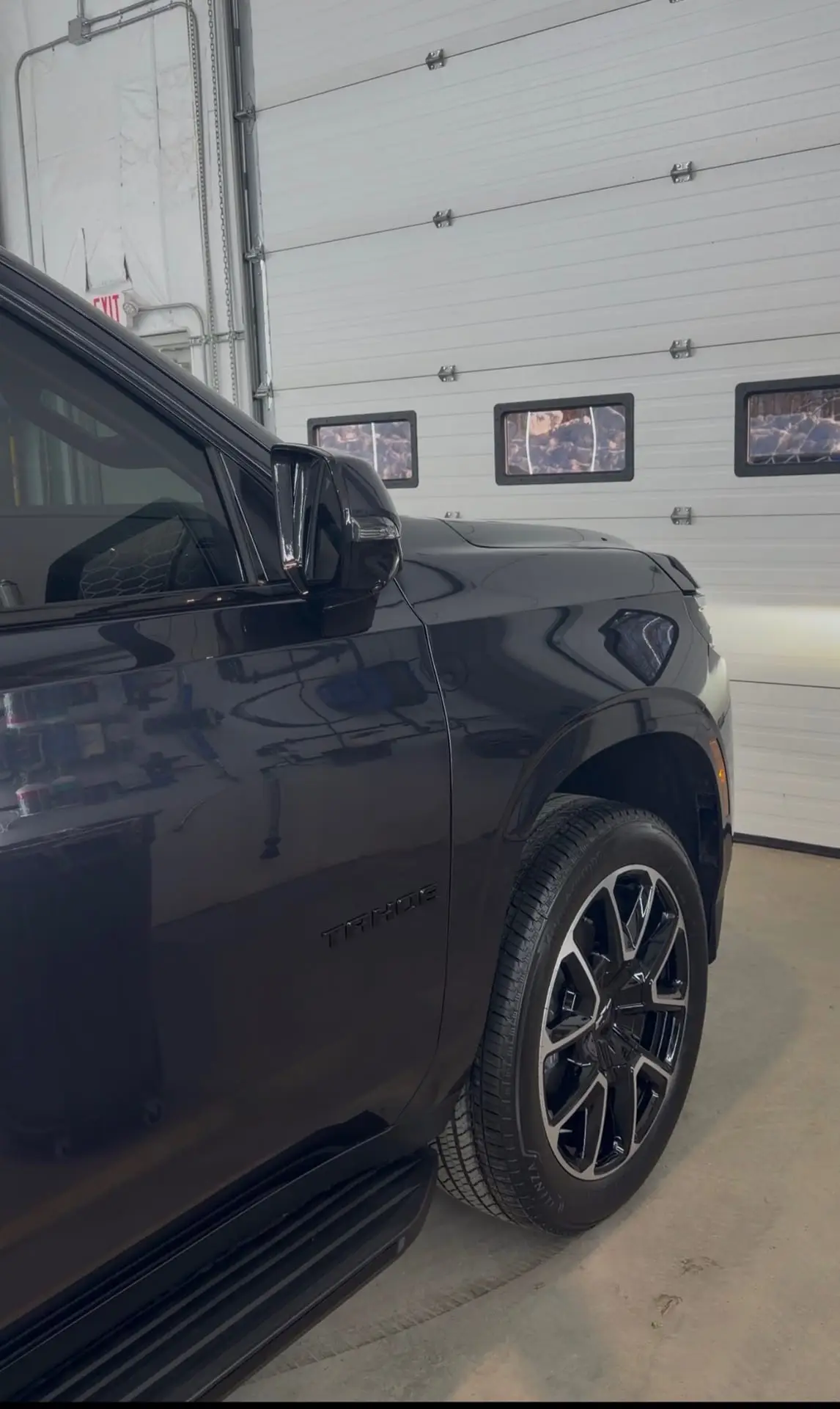 Chevrolet Tahoe RST fender detail ceramic coating Shrewsbury MA