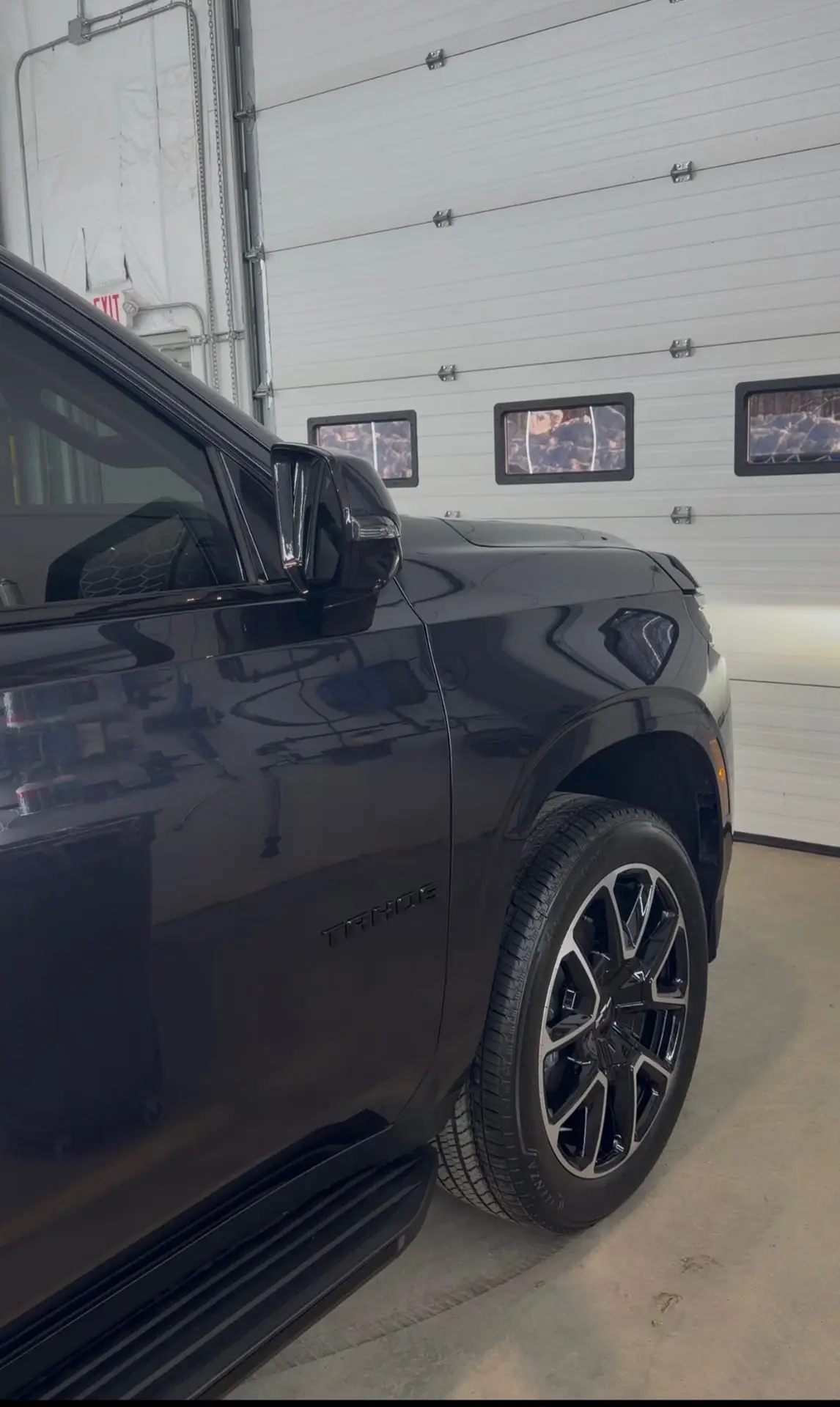 Chevrolet Tahoe RST fender detail ceramic coating Shrewsbury MA