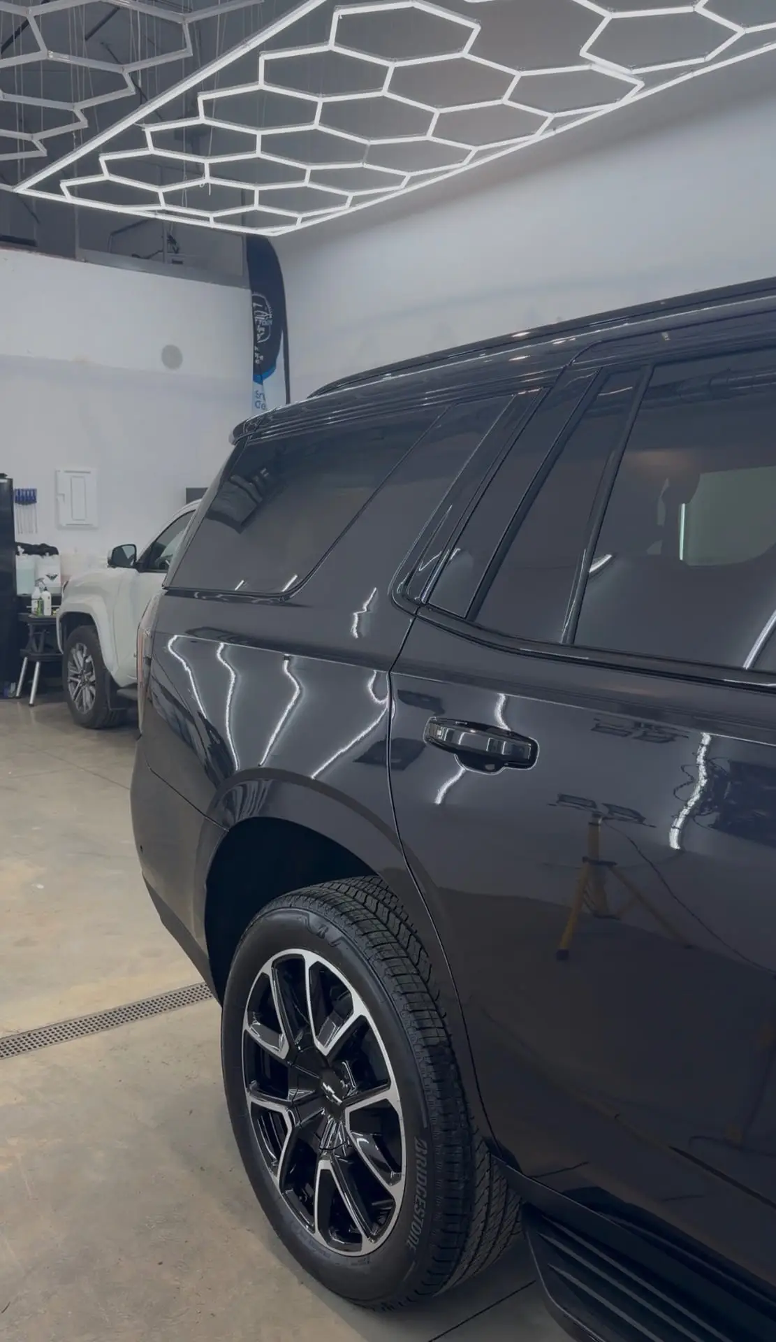 Chevrolet Tahoe RST side ceramic coating Shrewsbury MA